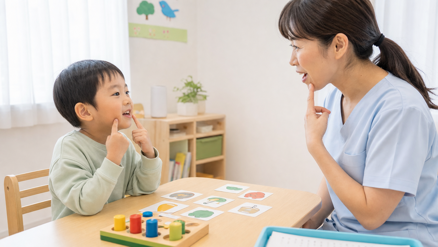小児耳鼻科・言語訓練